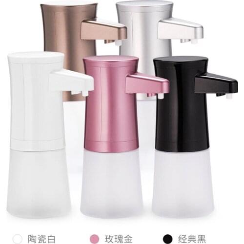Deck Mounted Plastic Material 5 Colors 350ML of Smart Automatic Foam Soap Dispenser
