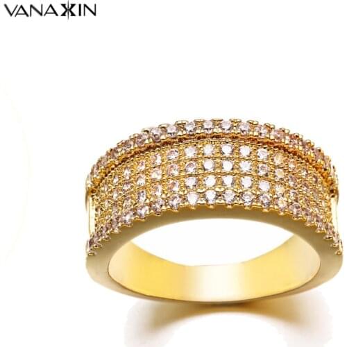 Rings With Crystals VANAXIN China