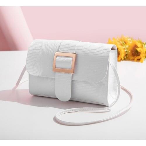 Crossbody Bags Women New Fashion Mini Chain Flap Bag Cute Simple Retro Girls Handbags Casual All-match Ulzzang Chic Soft Leather