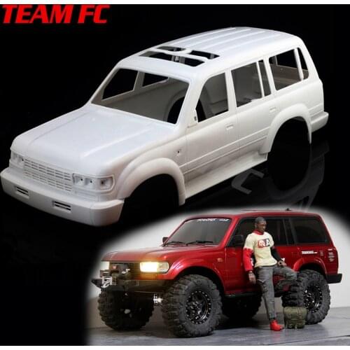 1/10 Land Cruiser LC80 HARD Plastic Body Shell 313Mm Wheelbase for 1:10 Axial SCX10 Rc Crawler Truck