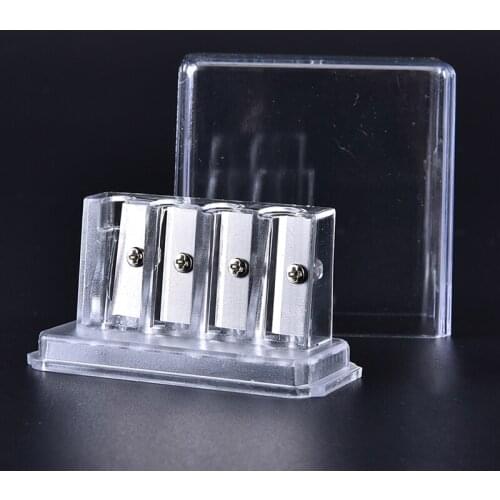 1 PCS 4 Holes Multi-functional Sharpener For Charcoal Pencil Sketch Pencils Drawing