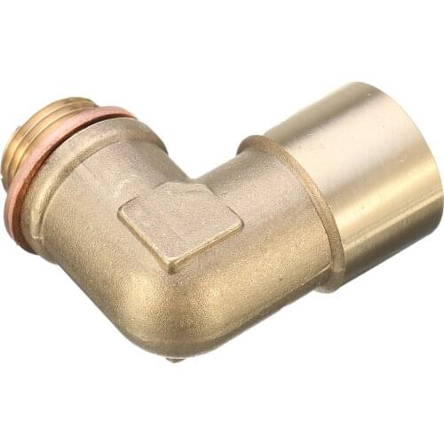 1pcs Brass Senso For decat hydrogen M18x1.5 oxygen sensor expansion joints With Polished front surfaces