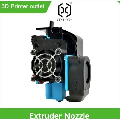 Artillery Extruder Genius 3d Printer Full Metal Extruder Sidewinder X1 Assembled 0.4mm Steel Nozzle Resistance 4 Hard Filaments