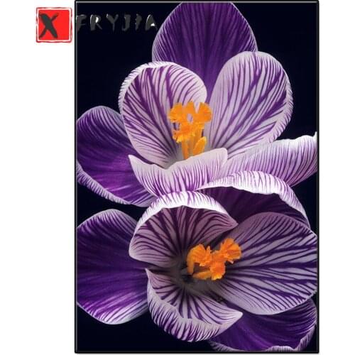 5D full round square diamond Saffron embroidery Diy full sets diamond painting mosaic pictures rhinestones icon home decoration