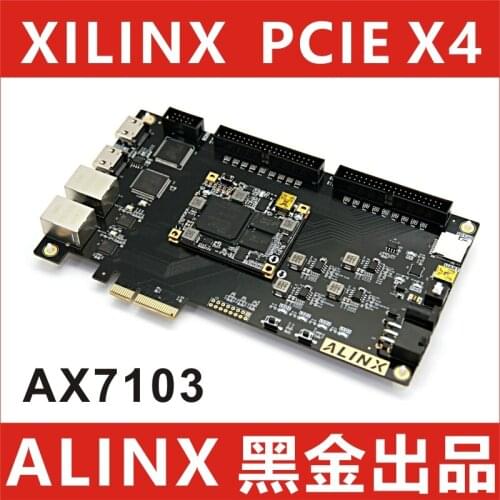 Alinx XILINX A7 FPGA Black Gold Development Board core Board Artix-7 PCIE X4 AX7103