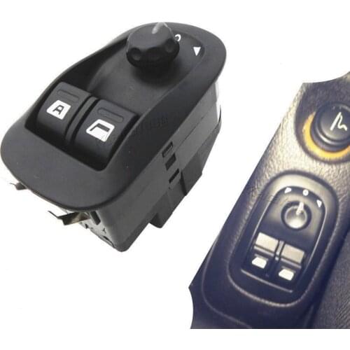 Freeshipping！Electric Power Window Switch Master Button Control Windows Mirror Switch For Peugeot 206 2000 ~ 2009 6554.WA 6554WA