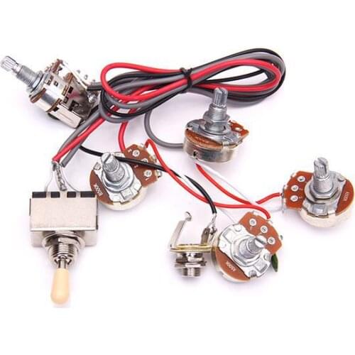 Guitar Wiring Harness Prewired 2V/2T for