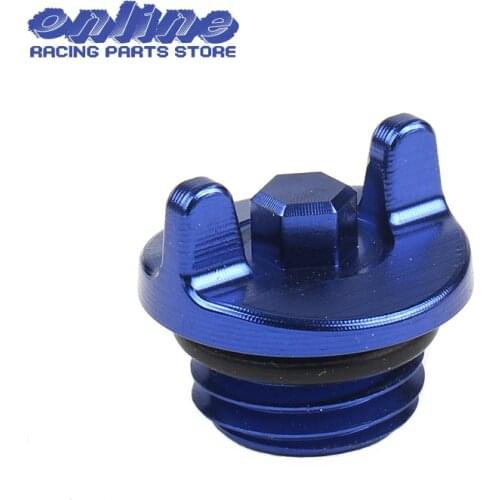 CNC Oil Filter Cap Oil Plug For Yamaha YZ250F WR250R YZ450F WR250F WR450F dirt bike motorcycle parts accessories free shipping