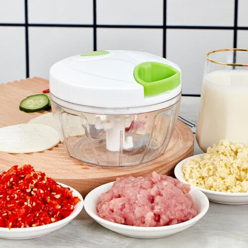Multifunction High Quality New High Speedy Design Vegetable Fruit Twist Shredder Manual Meat Grinder Chopper Garlic Cutter