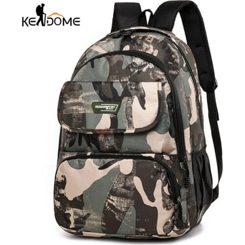 Waterproof Climbing Large Capacity Backpack Outdoor Sports Anti-Tear Durable Rucksack Travel Camping Hiking Trekking Bag X266D