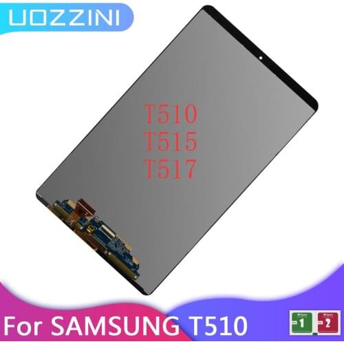 10.1" For Samsung Galaxy Tab A (2019) WIFI T510 SM-T510 T510N T517 LCD Replacment Display Touch Screen Assembly T515 100% Tested