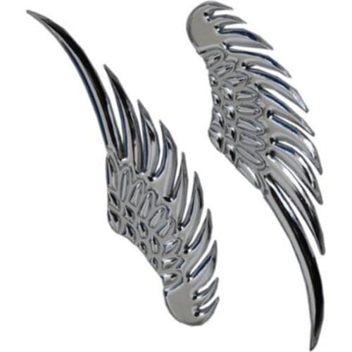 1 pair of stylish 3D wings car stickers for Chrysler 300c 300 sebring pt cruiser town country voyager 300m remote