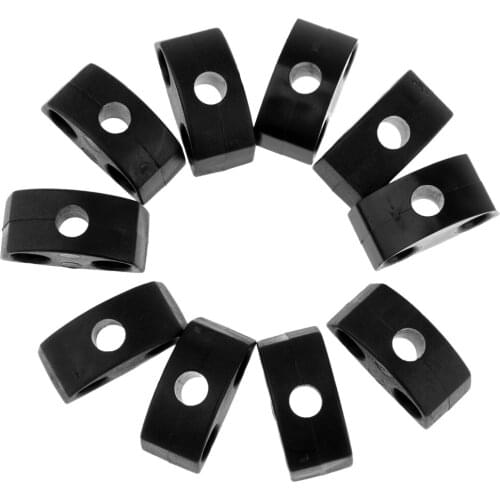 10pcs Kayak Rope Buckle Single/Double Loop Deck Eye Mount For Raft Boat