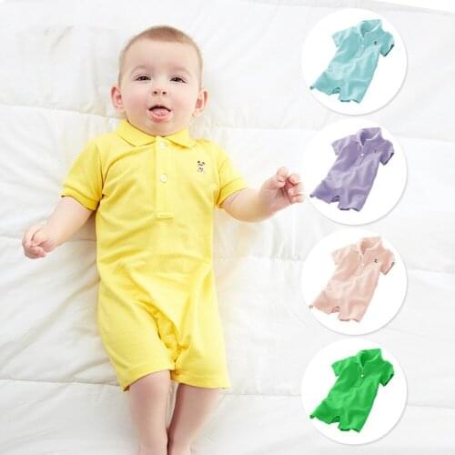2020 Summer Jumpsuit infant costume Short rompers cotton baby Romper baby clothes newborn Baby Girl Boys Babies roupas