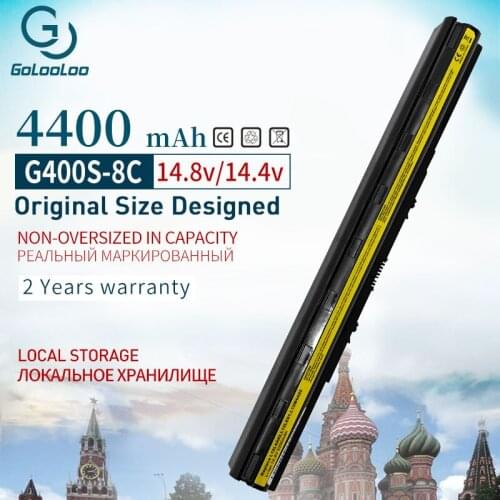 8 Cells Laptop battery L12S4E01 L12M4E01 L12M4A02 L12S4A02 L12L4E01 for Lenovo G400S G405S G410S G500S G505S G510S S410P S510P