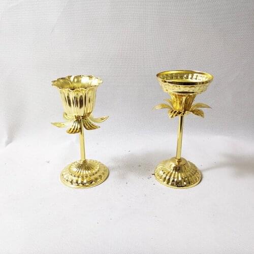 All-go home accessories golden metal handicraft office table top decoration model room ornaments spinning vase new metal dies