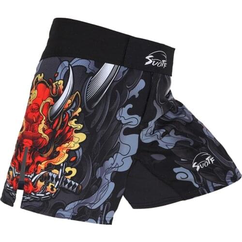 MMA Boxing Tiger muay thai boxing shorts Muay Thai Sanda fighting training pants kickboxing shorts Hayabusa boxeo