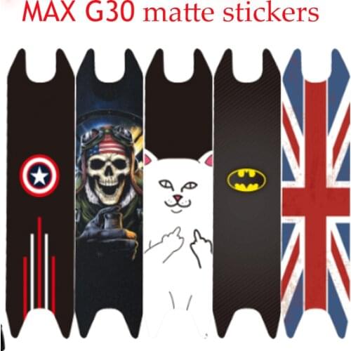 For ninebot max g30 Electric Scooter Anti-slip Diy skateboard Stickers Scooter Pedal Footboard Sandpaper Sticker for scooter