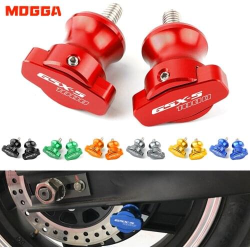 For SUZUKI GSX-S1000 GSX S1000 Motorcycle Swingarm Spools Slider Stand Screws 8MM GSX-S GSXS 1000 GSXS1000 2011-2020 2018 2019