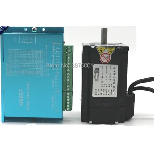 Nema23 2.2Nm 57 Closed-loop Kit Stepper Motor Encoder Hybrid Servo Driver HBS57 With 3M lines