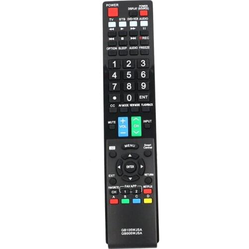 New GB105WJSA GB005WJSA Remote Control fit for Sharp LCD LED LC-60LE845U LC-60C7450U LC-90LE745U LC-70LE847U LC-80LE844U