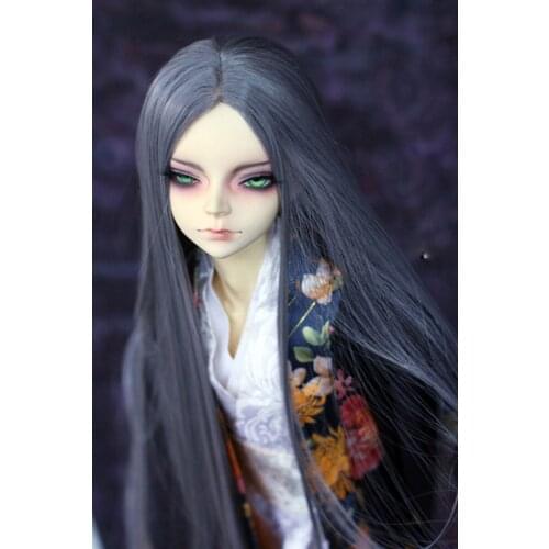 New Style 1/3 1/4 1/6 1/8 High Temperature Straight Bjd Hair Wig MSD SD Yosd For BJD Doll Wig