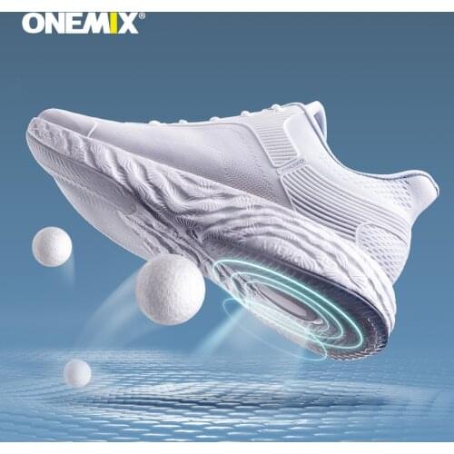 ONEMIX 2020 Sneakers Men Running Shoes High-tech Brand Women Sport Shoes Breathable Air Sole Walking Athletic Shoes Comfortable