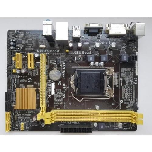 Original motherboard for ASUS H81M-K DDR3 LGA 1150 USB2.0 USB3.0 for I3 I5 I7 CPU 16GB H81 Desktop motherboard Free shipping