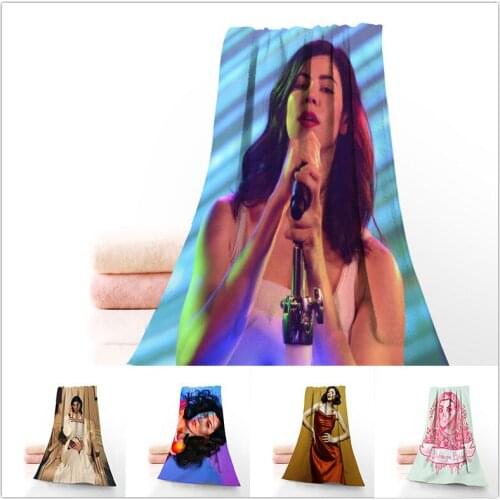 Marina And The Diamonds Towels Microfiber Bath Towels Travel,Beach,Face Towel Custom Creative Towel Size 35X75cm And 70X140cm