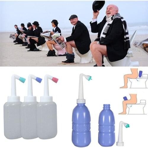 2019 New 400/450ml Portable EVA Handheld Bidet Bottle Travel Cleaning Mini Toilet Personal Spray Water Seat Bathroom Tool Hot