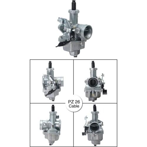 PZ 26mm Motorcycle Carburetor Carburetor Cable Damper for Honda CB125 TRX250 XR200 CG CB 125Cc 150Cc ATV Quad Dirt Bike