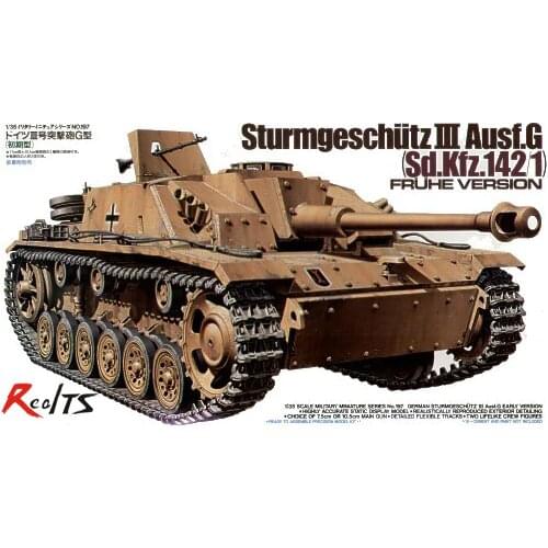Tamiya #35197 Military Model 1/35 SturmgeschutIII Ausf.G Scale Hobby Model Kit
