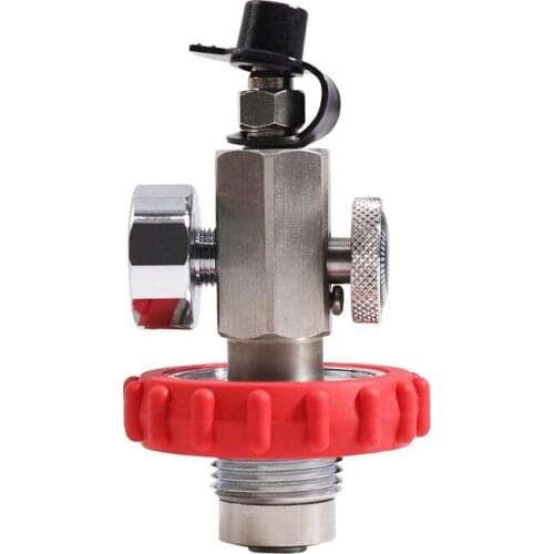 Top!-5000PSI PCP Stainless Steel Tank Fill Station Station 300Bar Din Valve with Quick Fitting