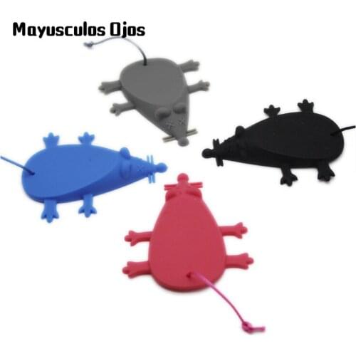 ZH 1PC Baby Safety Supplies Cartoon Children Silicone Windproof Door Bottom Door Stopper Mouse Doorstop