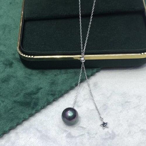 Star 925 Sterling Silver Necklace Set Findings Jewelry Base Settings Mountings Parts for Akoya Edison Pearls, Coral, Jade