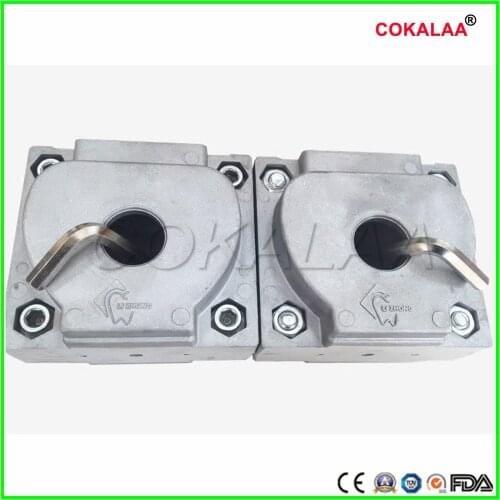 2pcs Aluminium Valplast flexible Denture Flask for Denture Injection System Machine to Make Partial Dentures