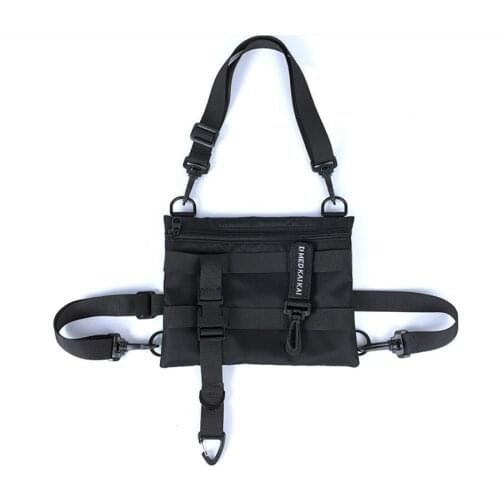 2021hip-hop kanye west Chest Rig Military tactical chest bag Functional package trendsetter prechest bag shoulder bag 2in1