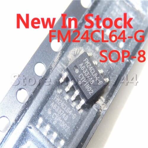 5PCS/LOT FM24CL64-GTR FM24CL64-G SOP-8 In Stock NEW original IC