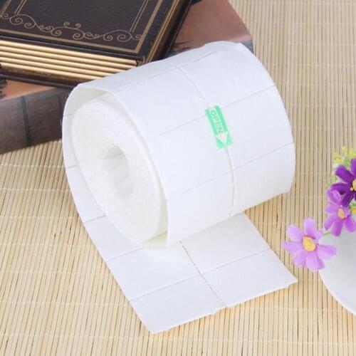 500Pcs Disposable Nail Gel Polish Remover Wipe Towels Pads Manicure Cleaner