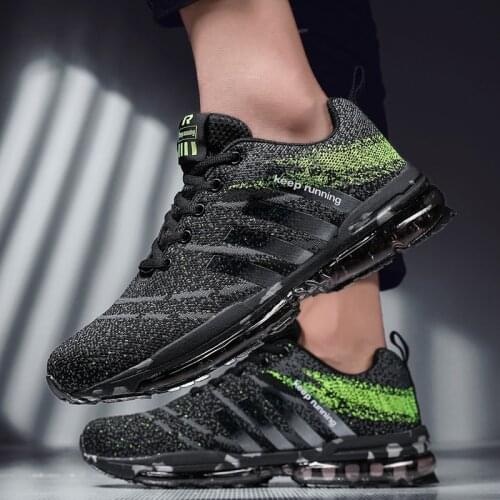 Full Air Cushioning Men Women Running Shoe 2019 High Quality Lover Sneaker Breathable Unisex Sport Shoes Athletic Walking Big 47