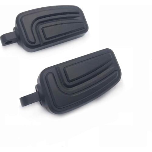 Aftermarket free shipping motorcycle parts Motorcycle Black AirFlow Arrow Foot Rest Foot Pegs for Harley-Davidson
