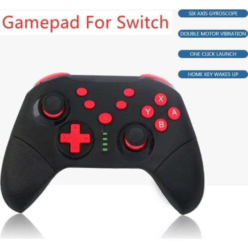 Wireless Bluetooth Gamepad For Nintend Switch Pro USB Game Joystick Controller Handle For PS3 Android PC With 6-axis