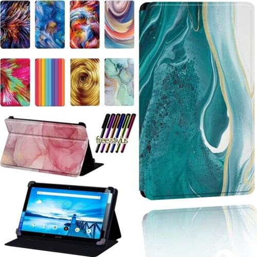 Casual Tablet Case for Lenovo Smart Tab P10 / P10 LTE 10.1inch Foldable Dust-proof Tablet Sleeve Pouch Protective Shell