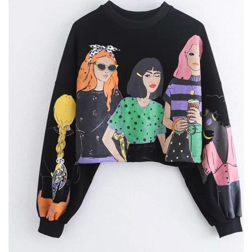 Женские короткие толстовки FIFANYI SIKOU China At AliExpress