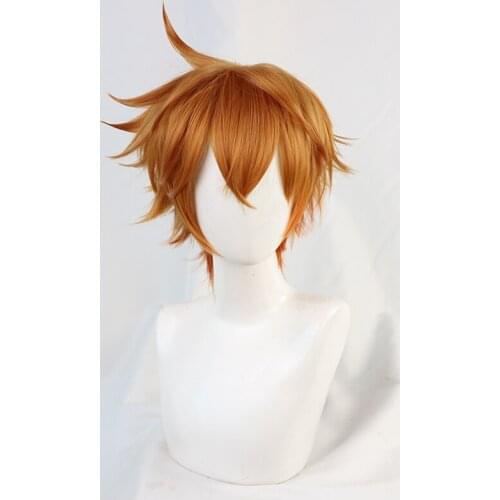 Genshin Impact Tartaglia Cosplay Wig Brown Gradient Wig C00417