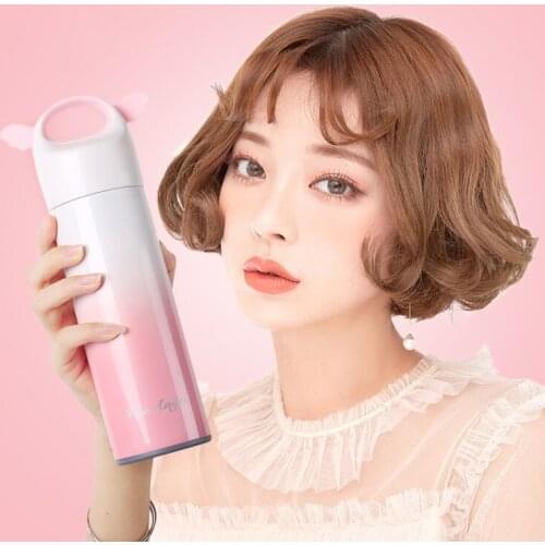 Gradient Fashion Simple Water Bottle Sport Portable Insulated Water Bottle Stainless Steel Botella De Agua Kitchen Items Ed50sp