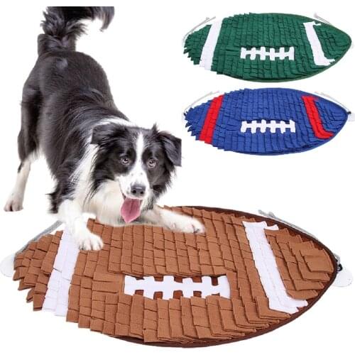 Dog Sniffing Mat Pet Cat Puzzle Toy Dogs Snack Feeding Mat Boring Interactive Game Training Blanket Snuffle Feeding Training Mat