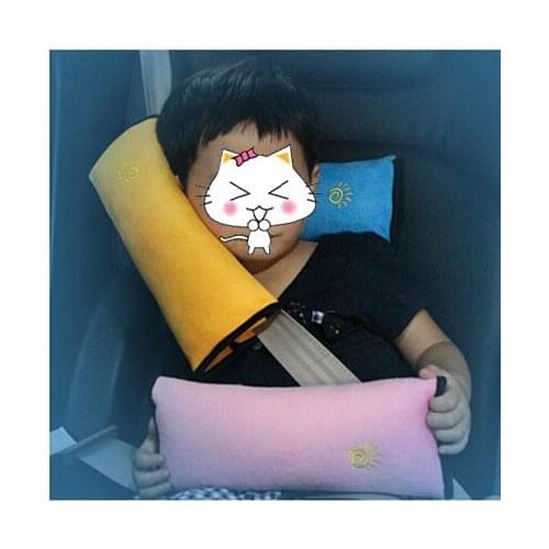 Car-styling Car seat belt Shoulder Pillow For Skoda Octavia Yeti Roomster Fabia Rapid Superb