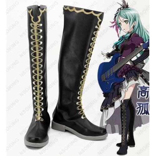 New BanG Dream Cosplay Shoes Anime Boots Tailor Made