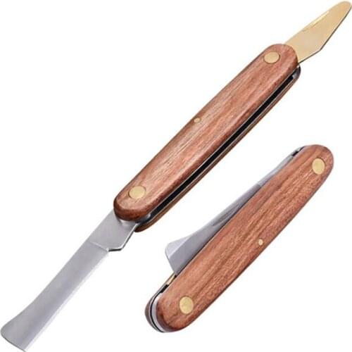 Gardening Pruning Tools Bonsai Grafting Pruning Hand Cutting Tools Garden Foldable Grafting Cutter Pruning Seedling Tree Scissor